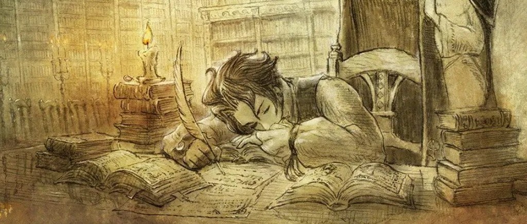 La fin de l'histoire de Cyrus Albright dans Octopath Traveler.